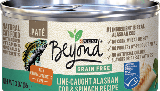 Purina Beyond Grain Free Line-caught Alaskan Cod & Spinach Recipe Paté